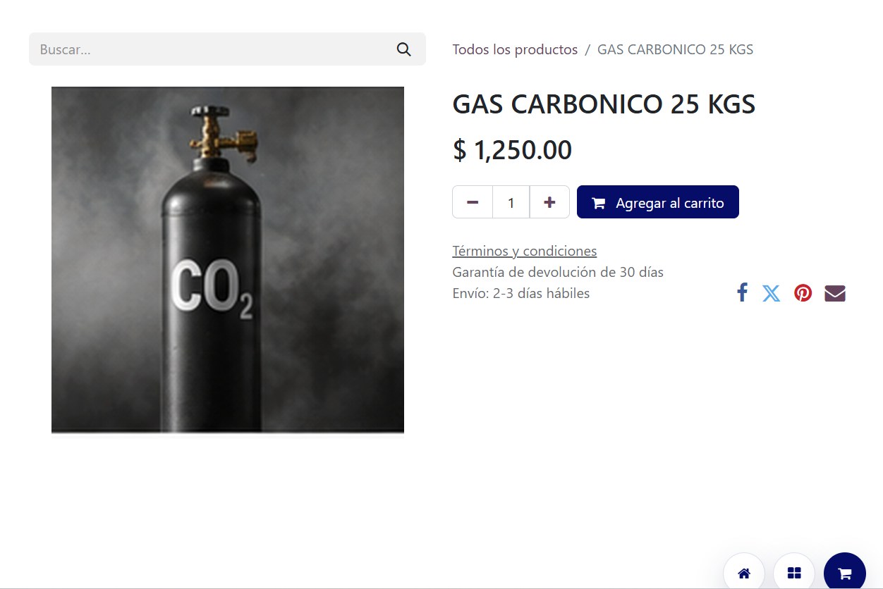 Ficha de producto Autógena